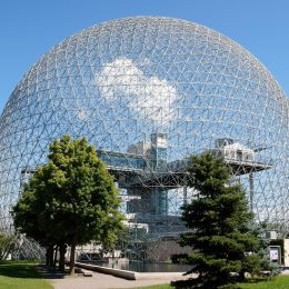 Montreal Biosphère in Canada.